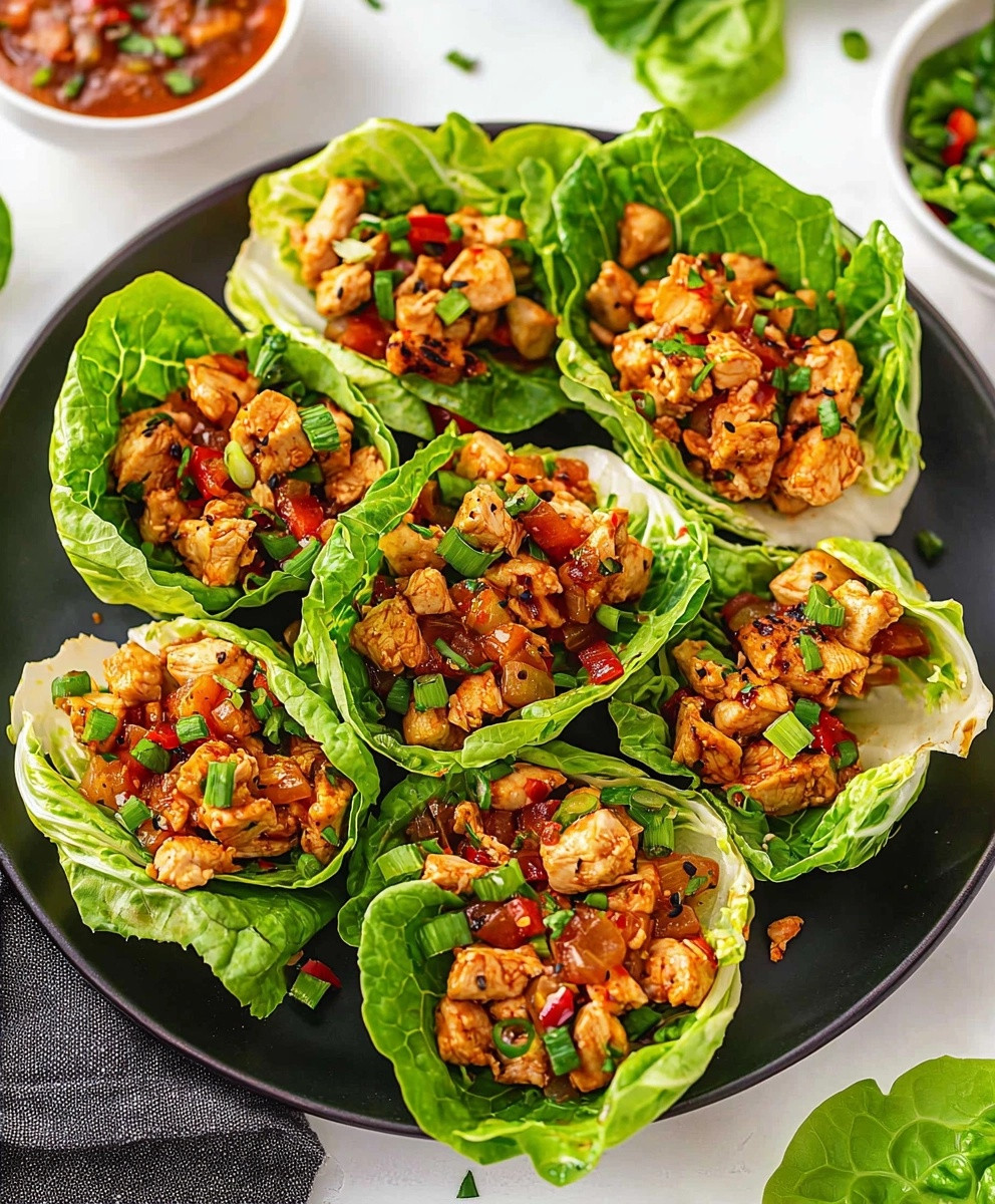 Chicken Lettuce Wraps
