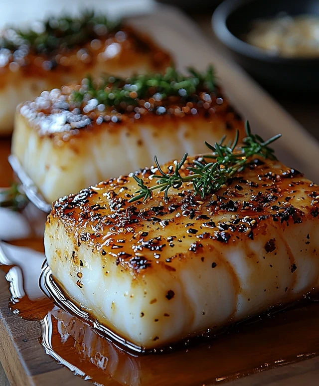 Ginger Soy Glazed Cod