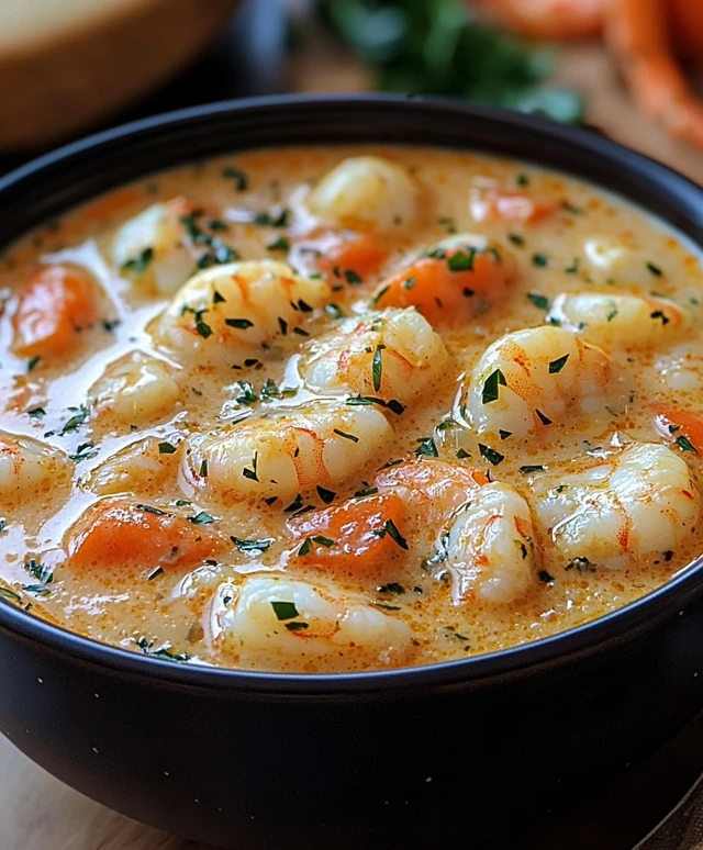Crab Shrimp Seafood Bisque