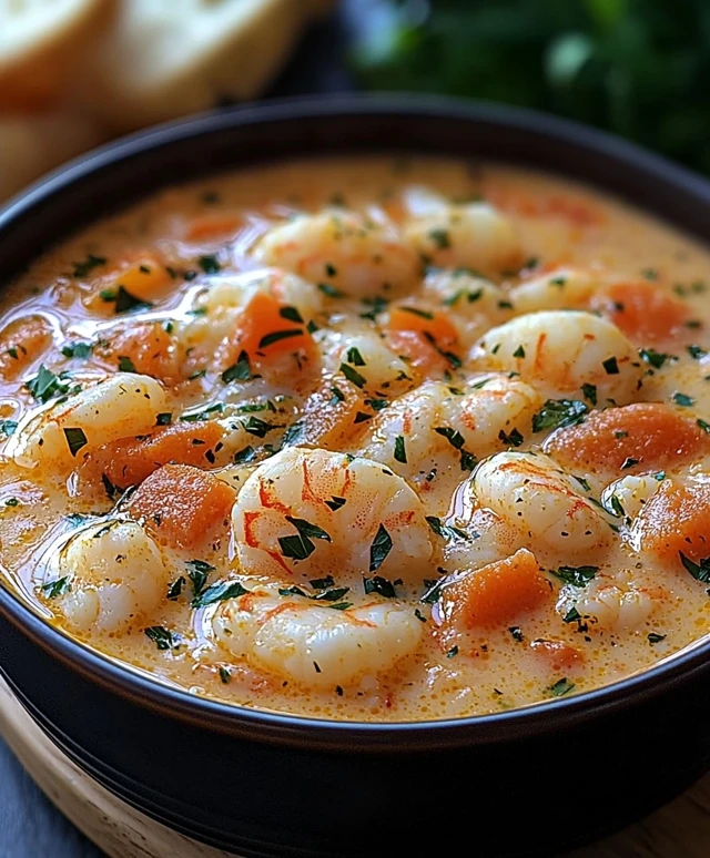 Crab Shrimp Seafood Bisque
