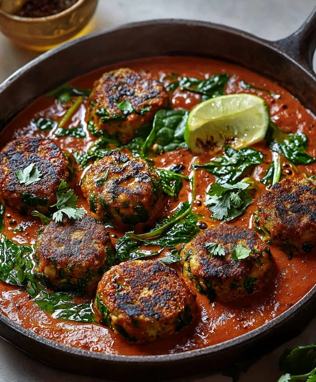 Spinach Paneer Koftas