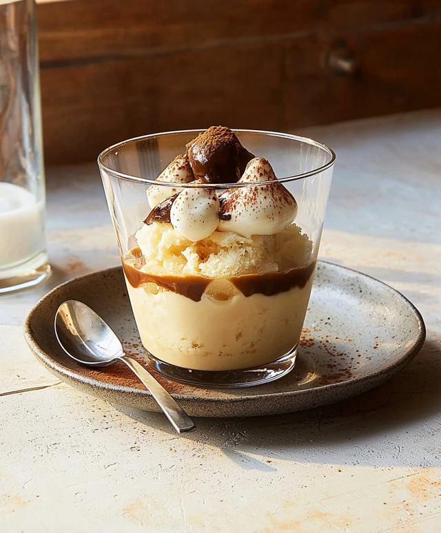 Affogato dessert