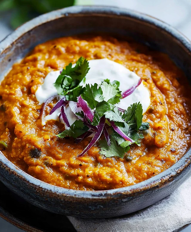 Tarka dahl dish