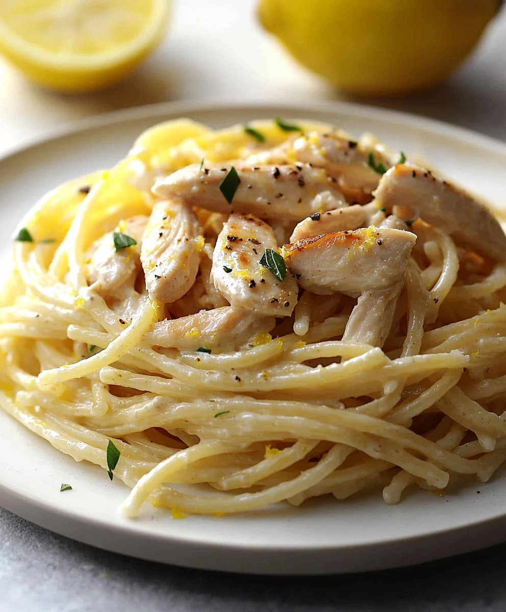 Creamy Lemon Chicken Pasta