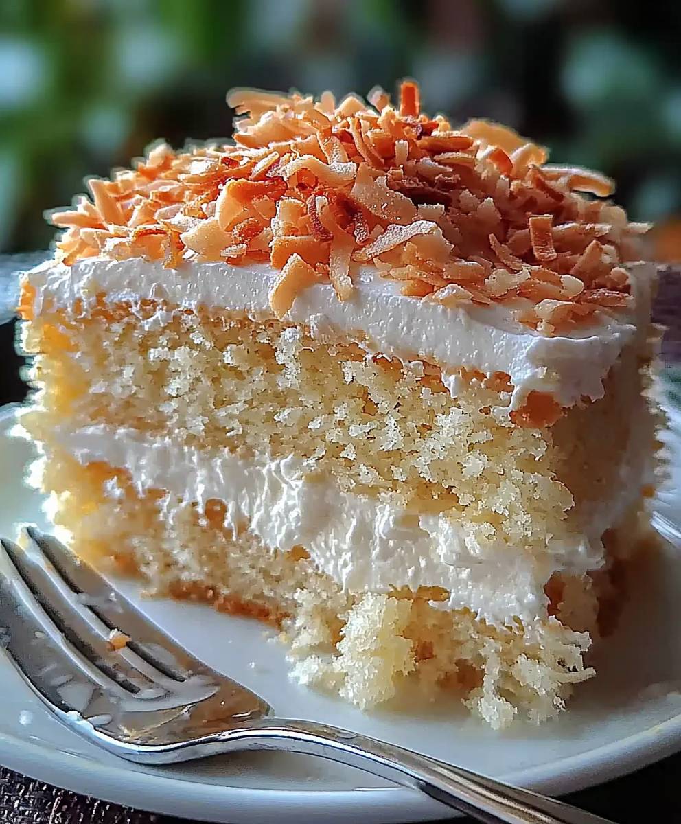 Coconut Cream Cake
