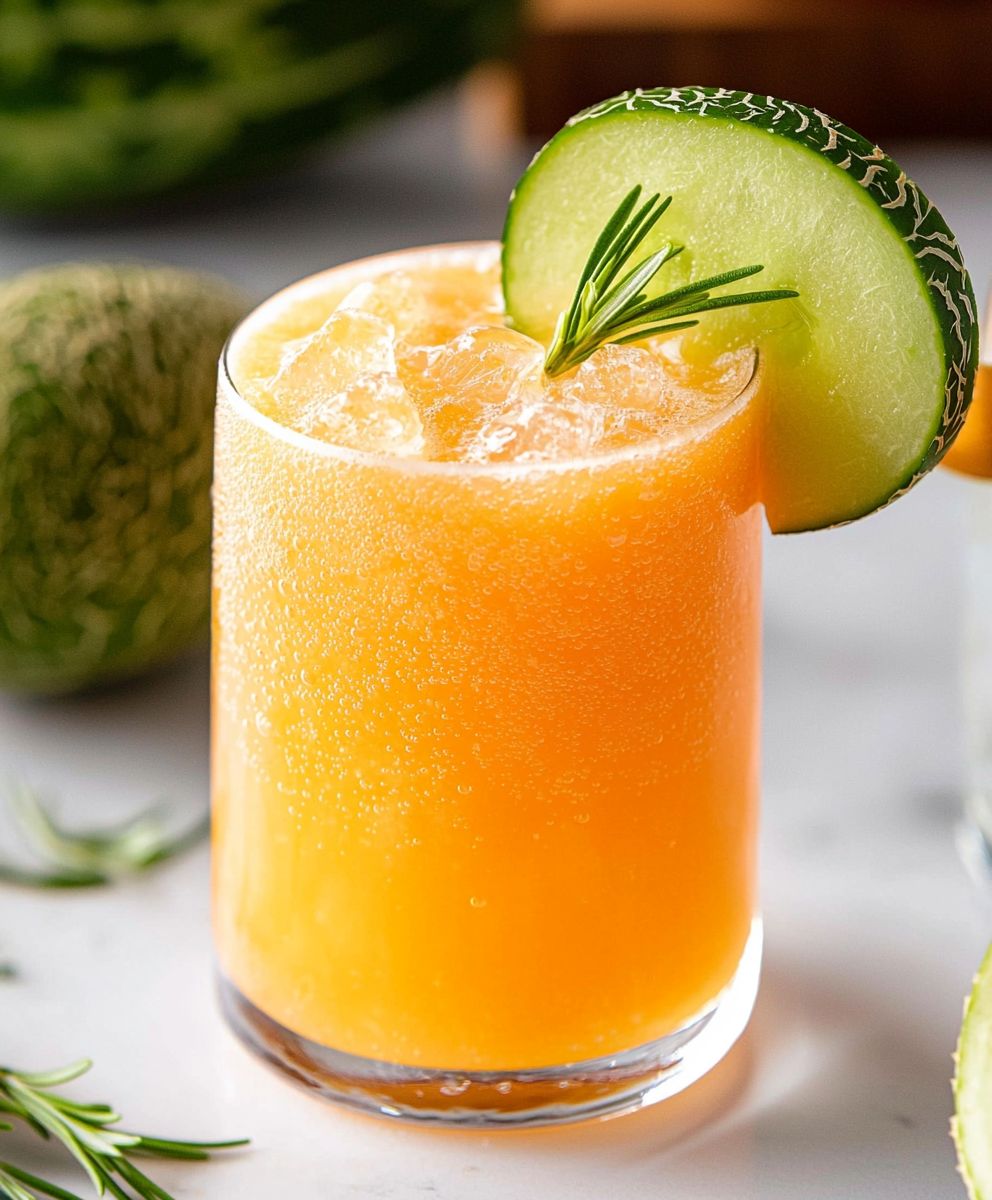 Cantaloupe agua fresca