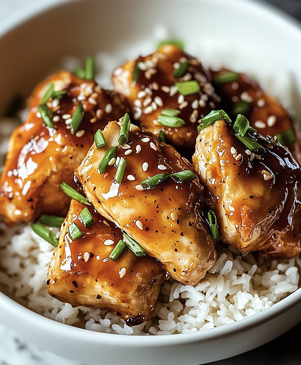 Honey Garlic Chicken Thighs