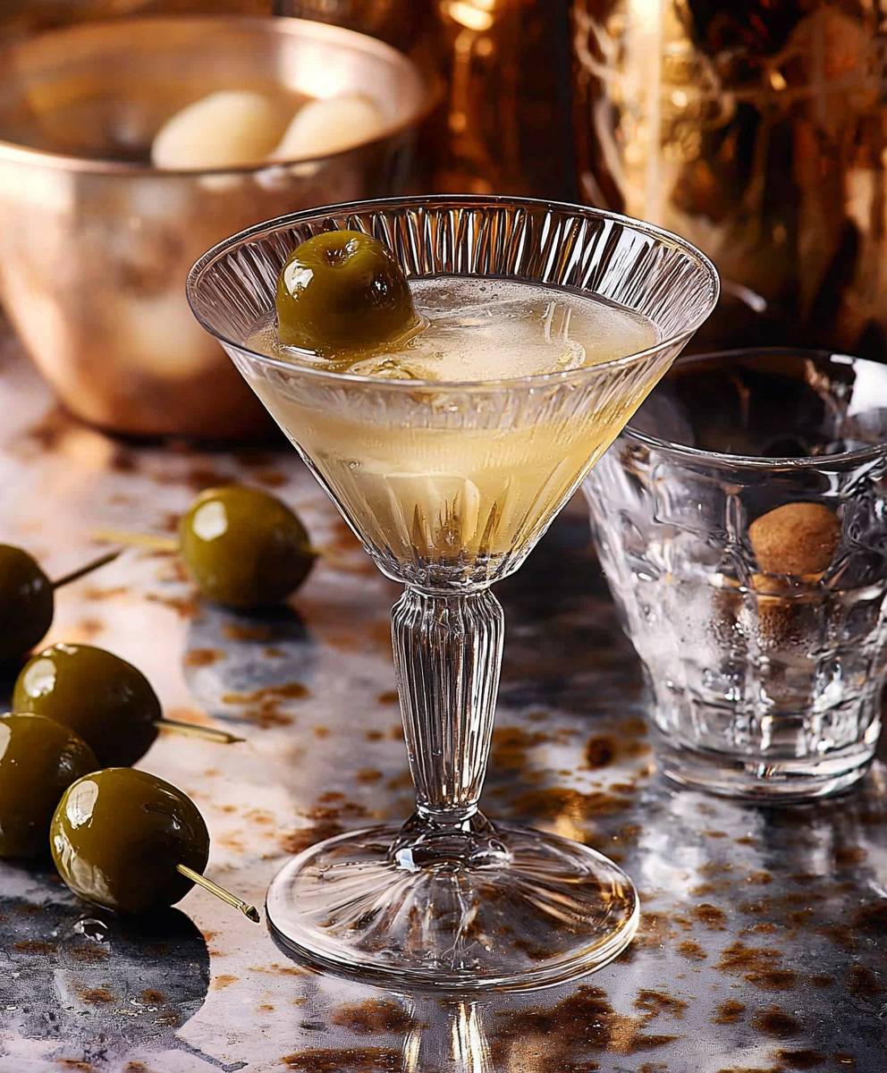 Dirty Martini Cocktail