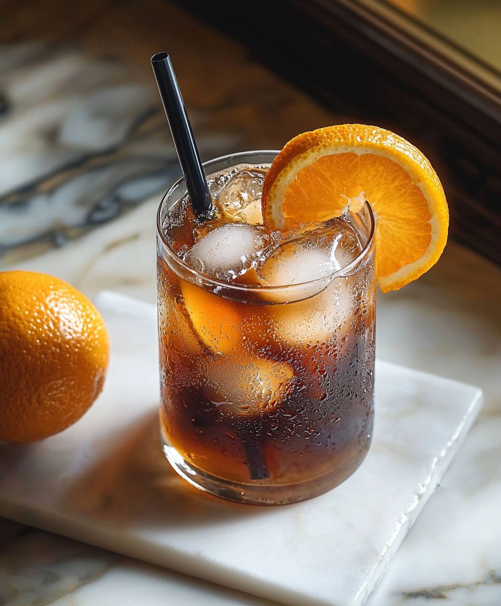 Cold Brew Orange Tonic