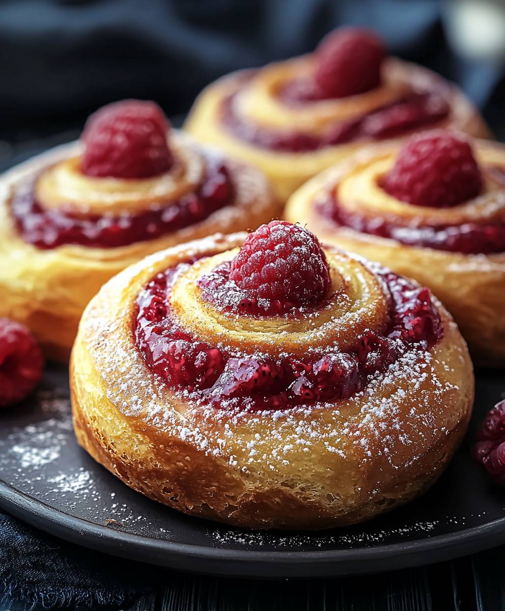 Cinnamon Raspberry Rolls