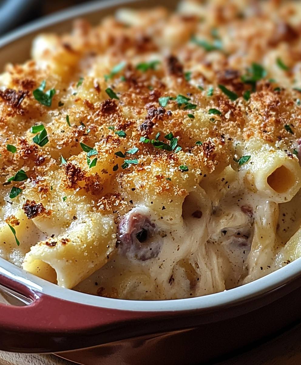 Chicken Cordon Bleu Casserole