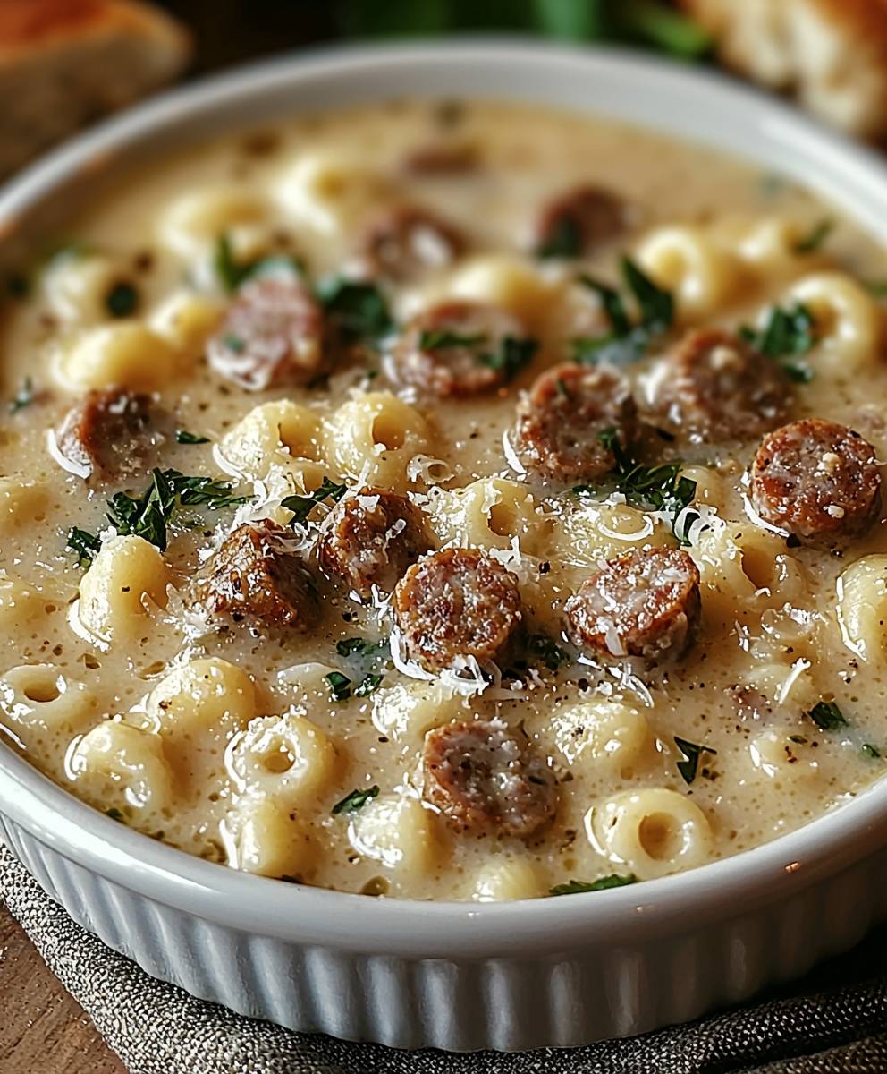 Sausage Ditalini Soup