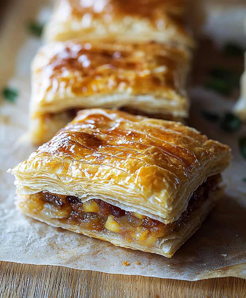 Breakfast Stuffed Puff Pastry