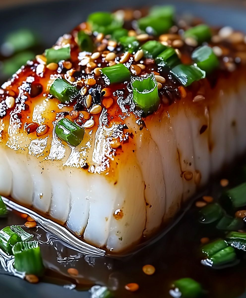 Ginger Soy Glazed Cod