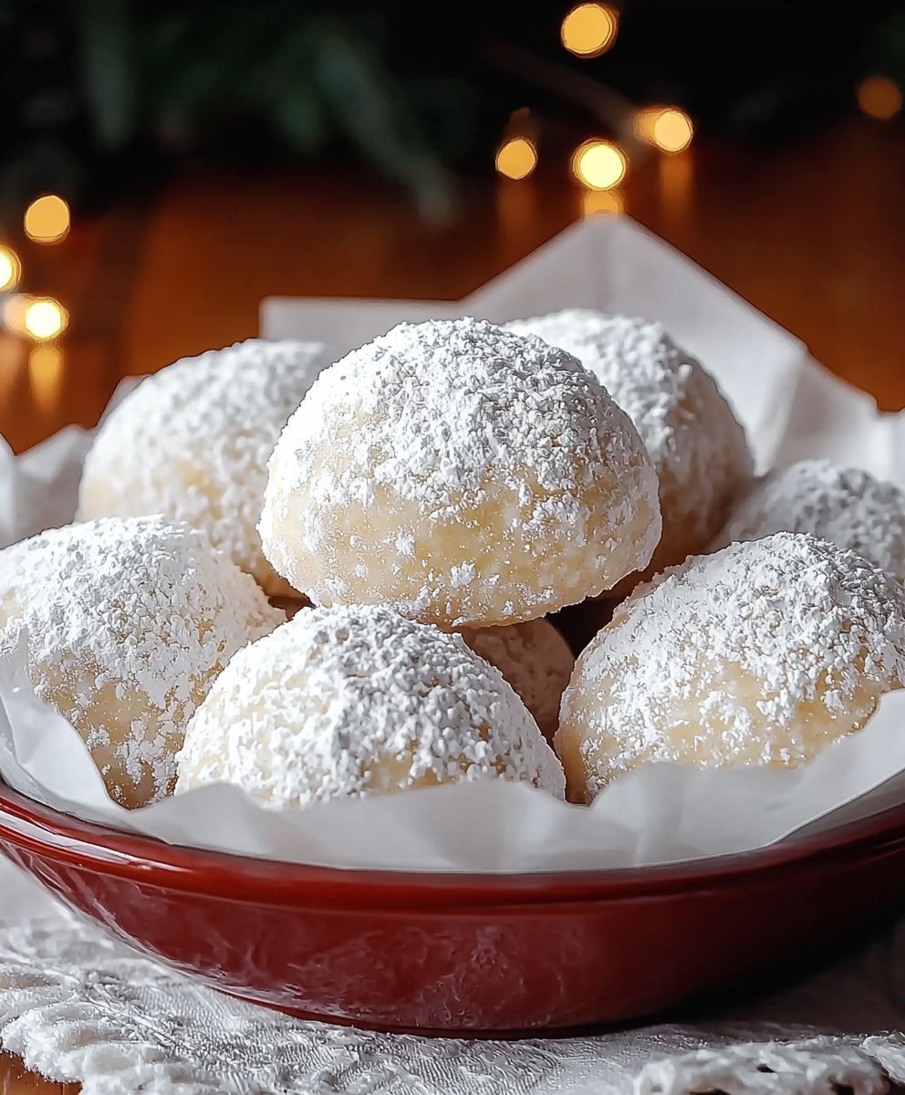 Snowball Cookies