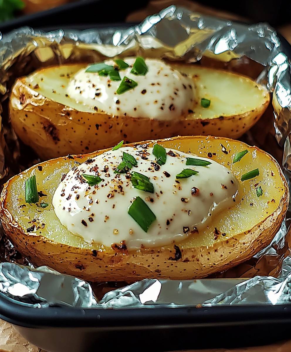 Baked Potatoes in Foil