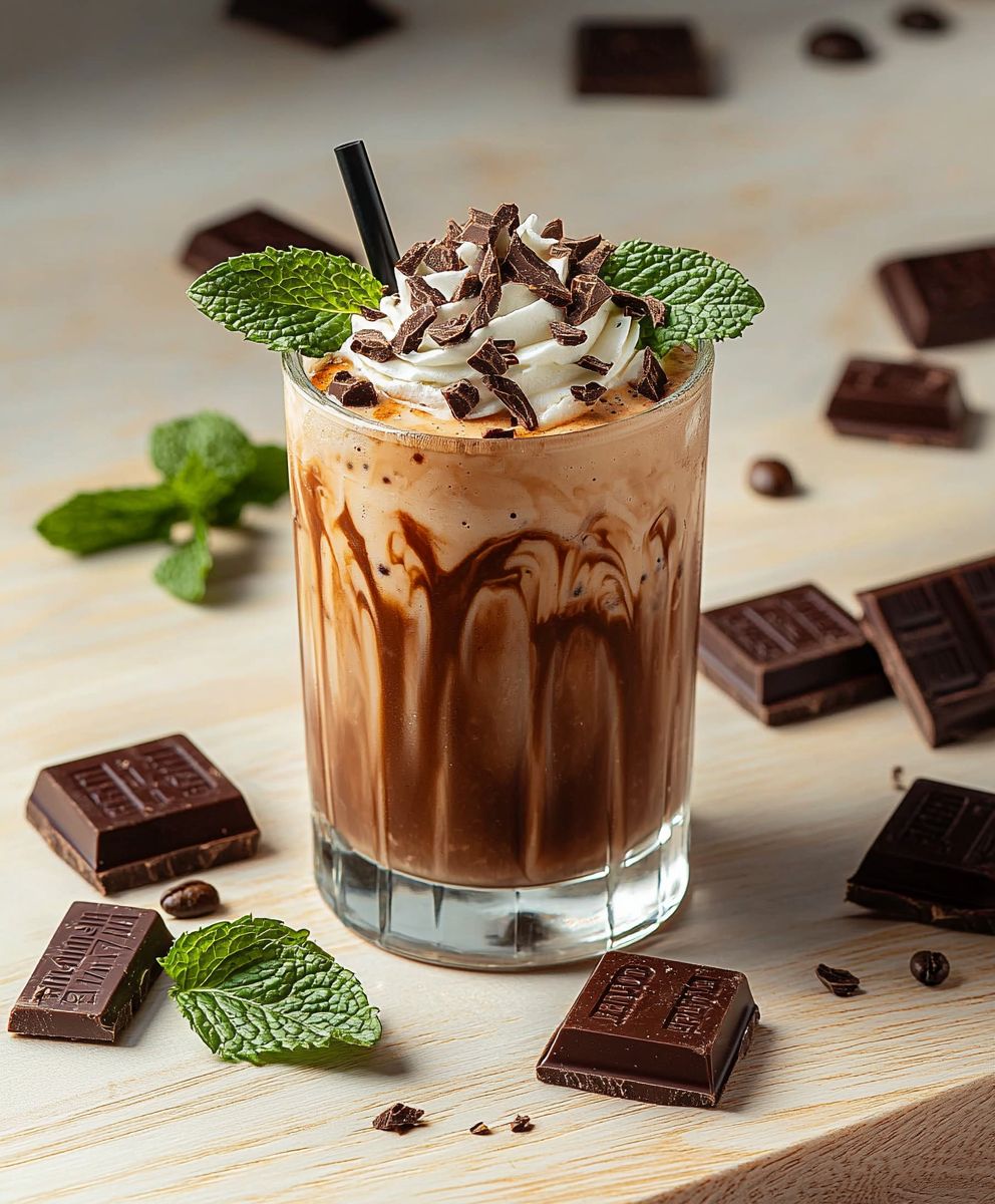 Keto Mint Chocolate Coffee