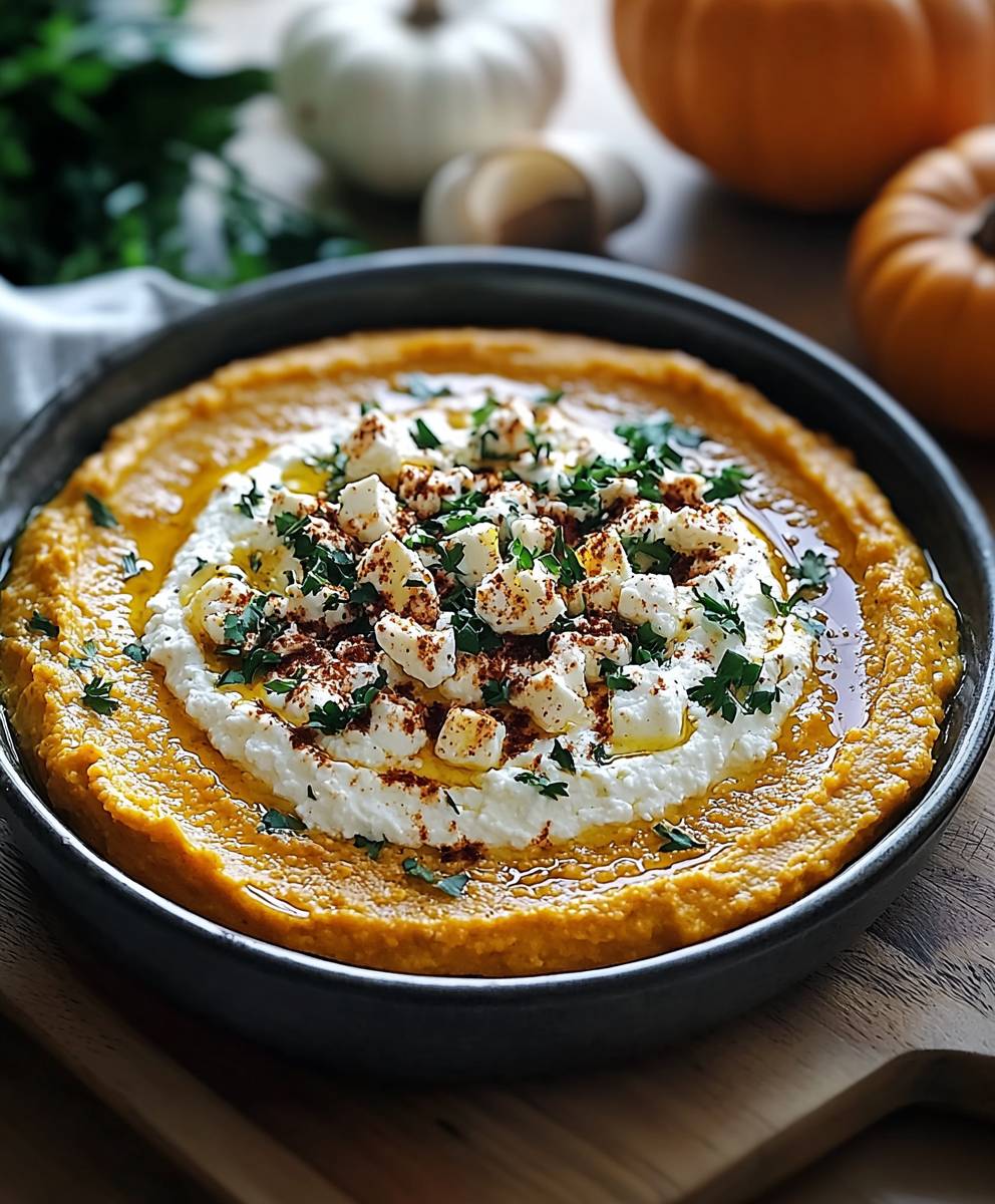 Pumpkin Whipped Feta