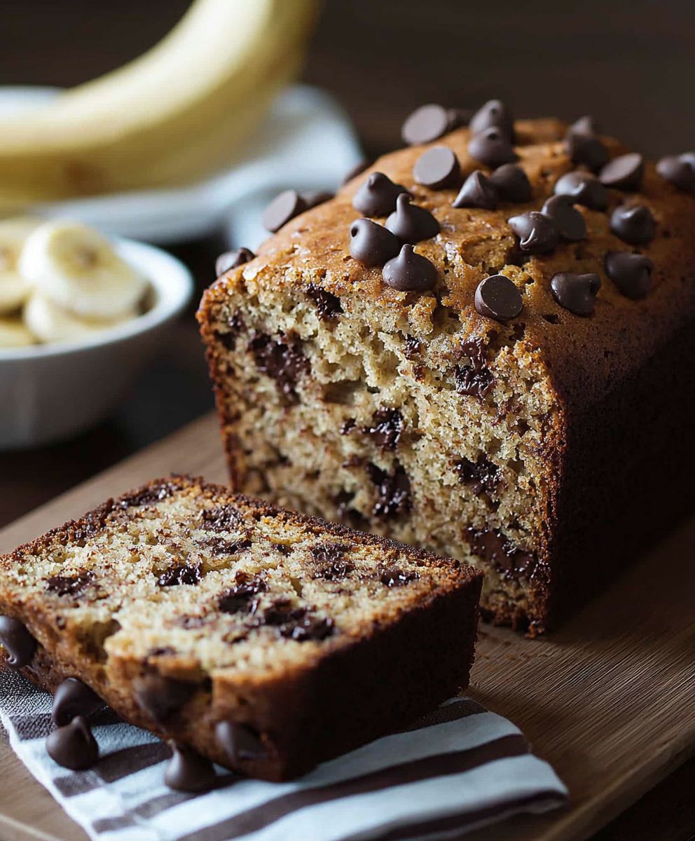 Banana Chocolate Chip Bread