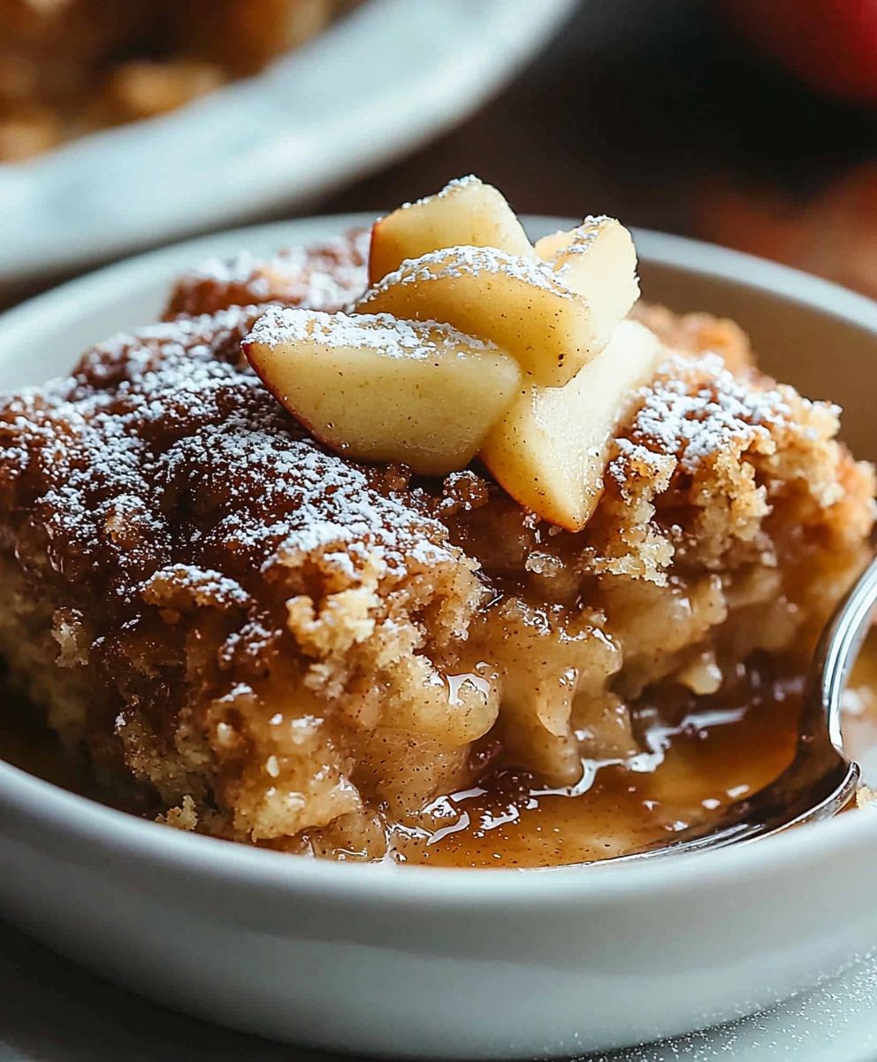 Apple Pie Dump Cake