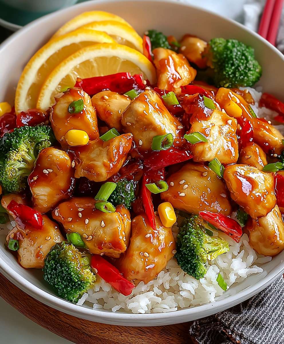 Hunan Chicken dish