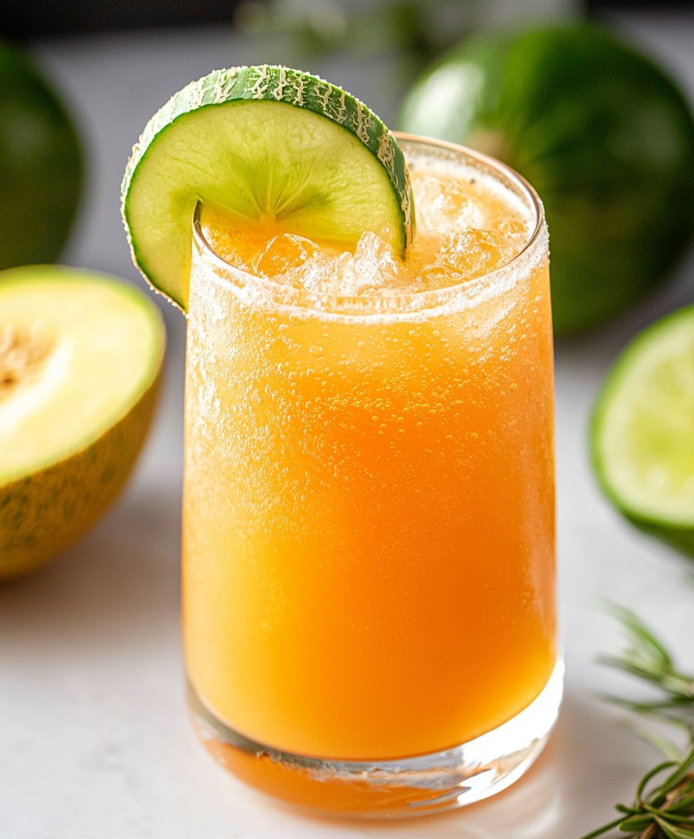 Cantaloupe agua fresca