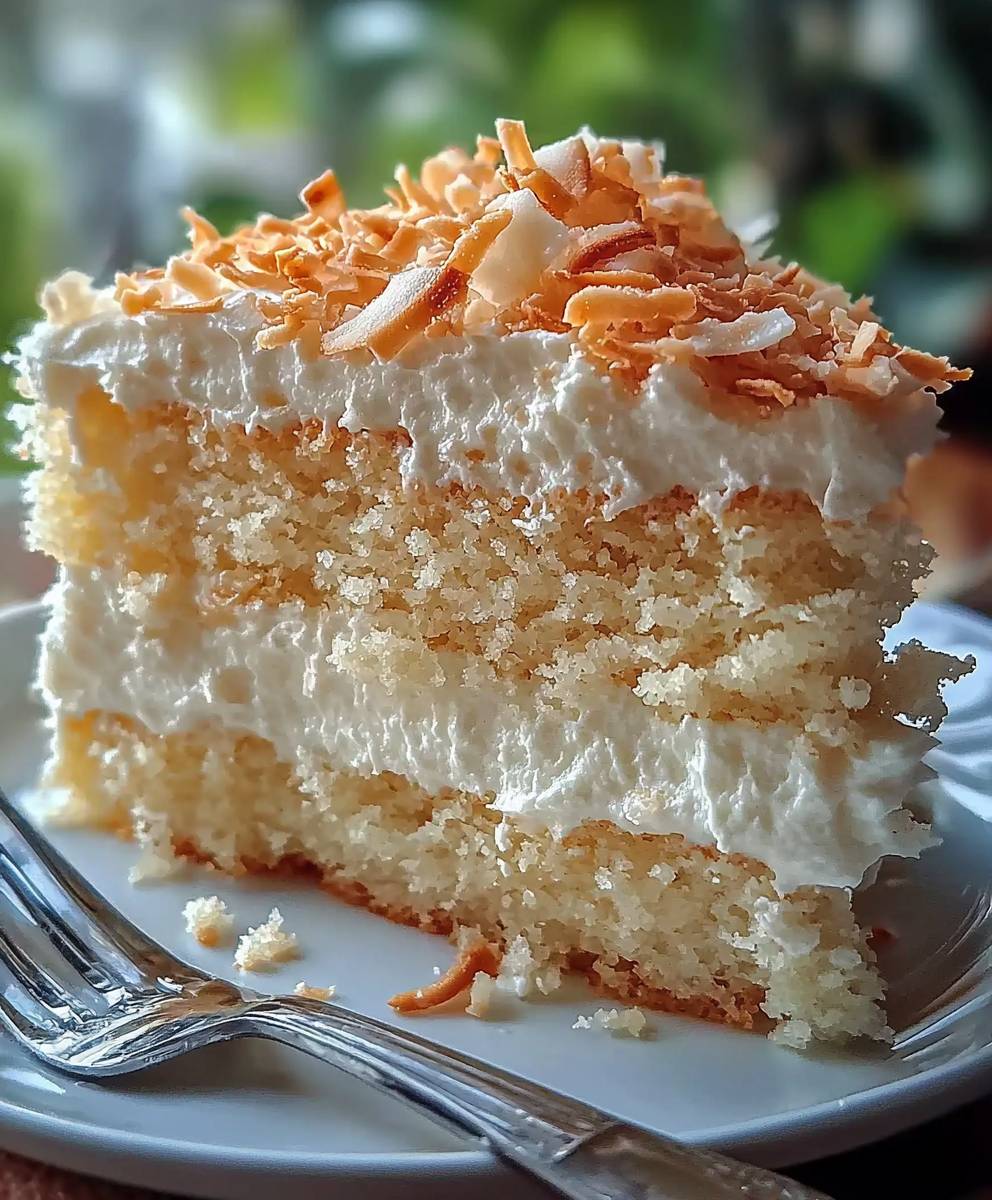 Coconut Cream Cake