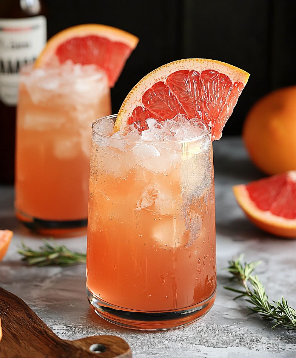 Ginger Beer Paloma Cocktails