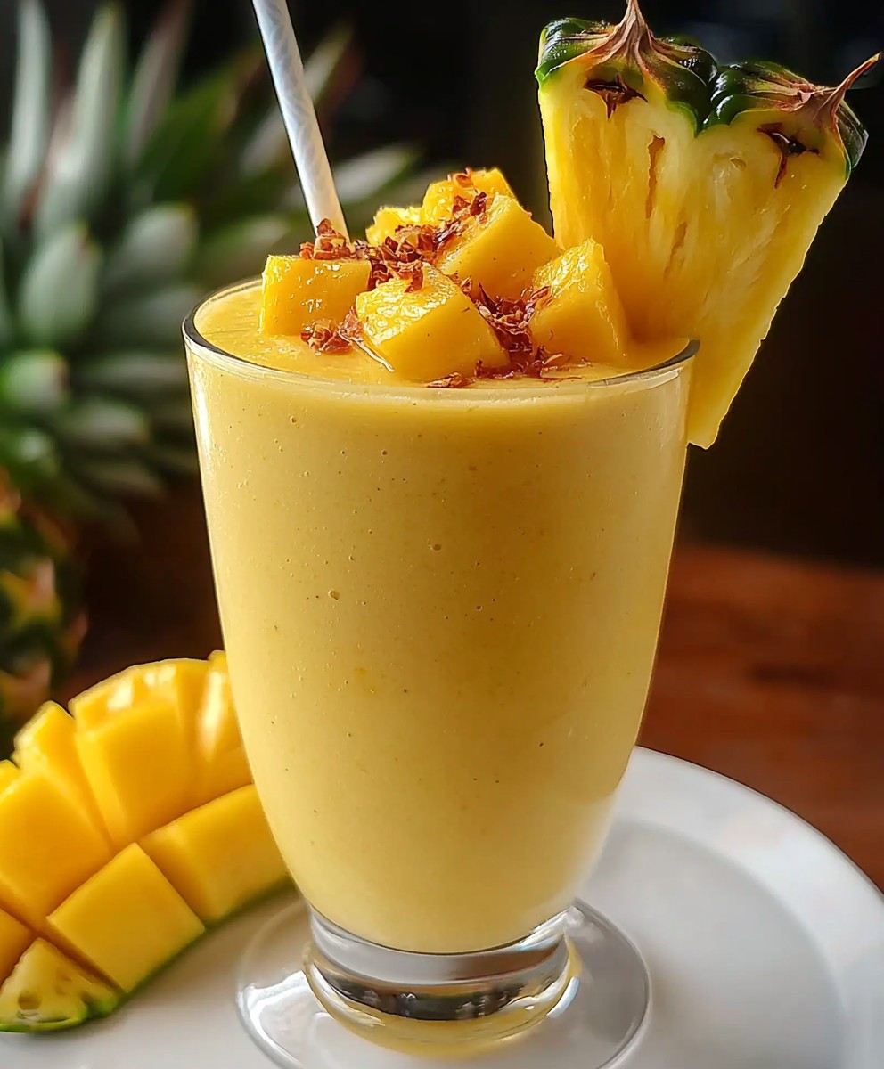 Pineapple Mango Smoothie