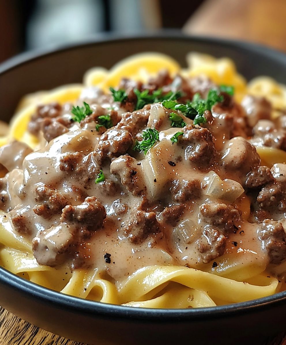 Beef Stroganoff