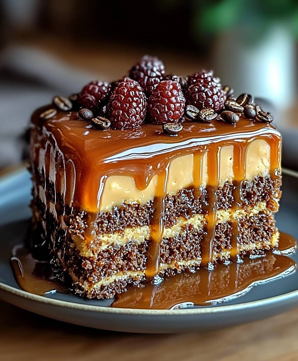 Coffee Caramel Cake
