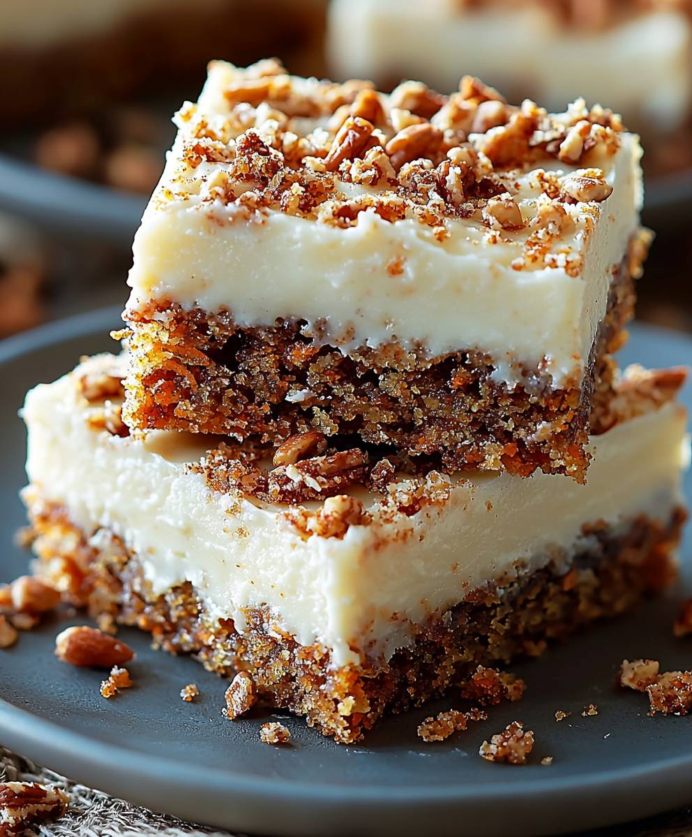 Carrot Cake Bars Frosting