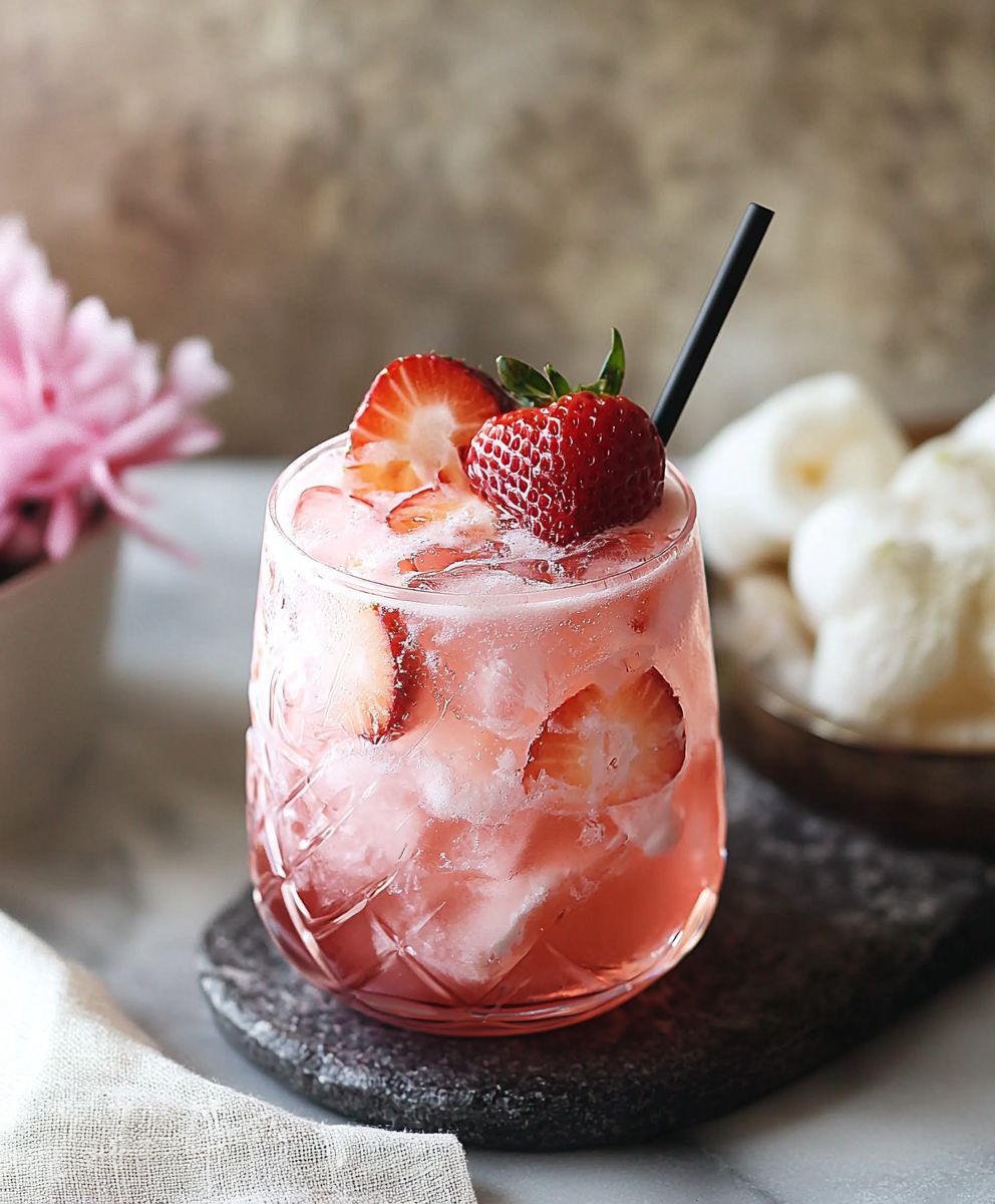 Strawberry Soju Cocktail