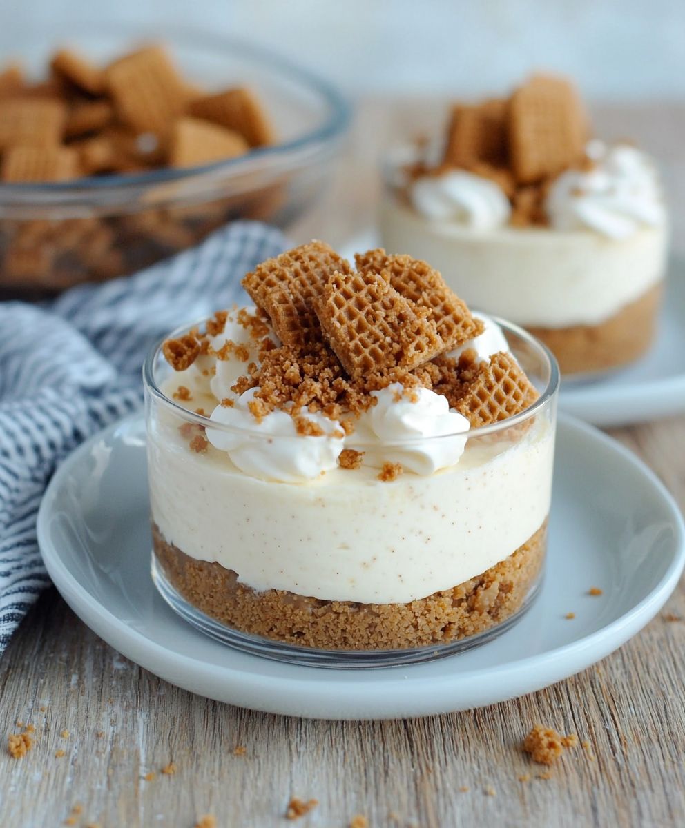 No-bake Biscoff Cheesecake Dessert