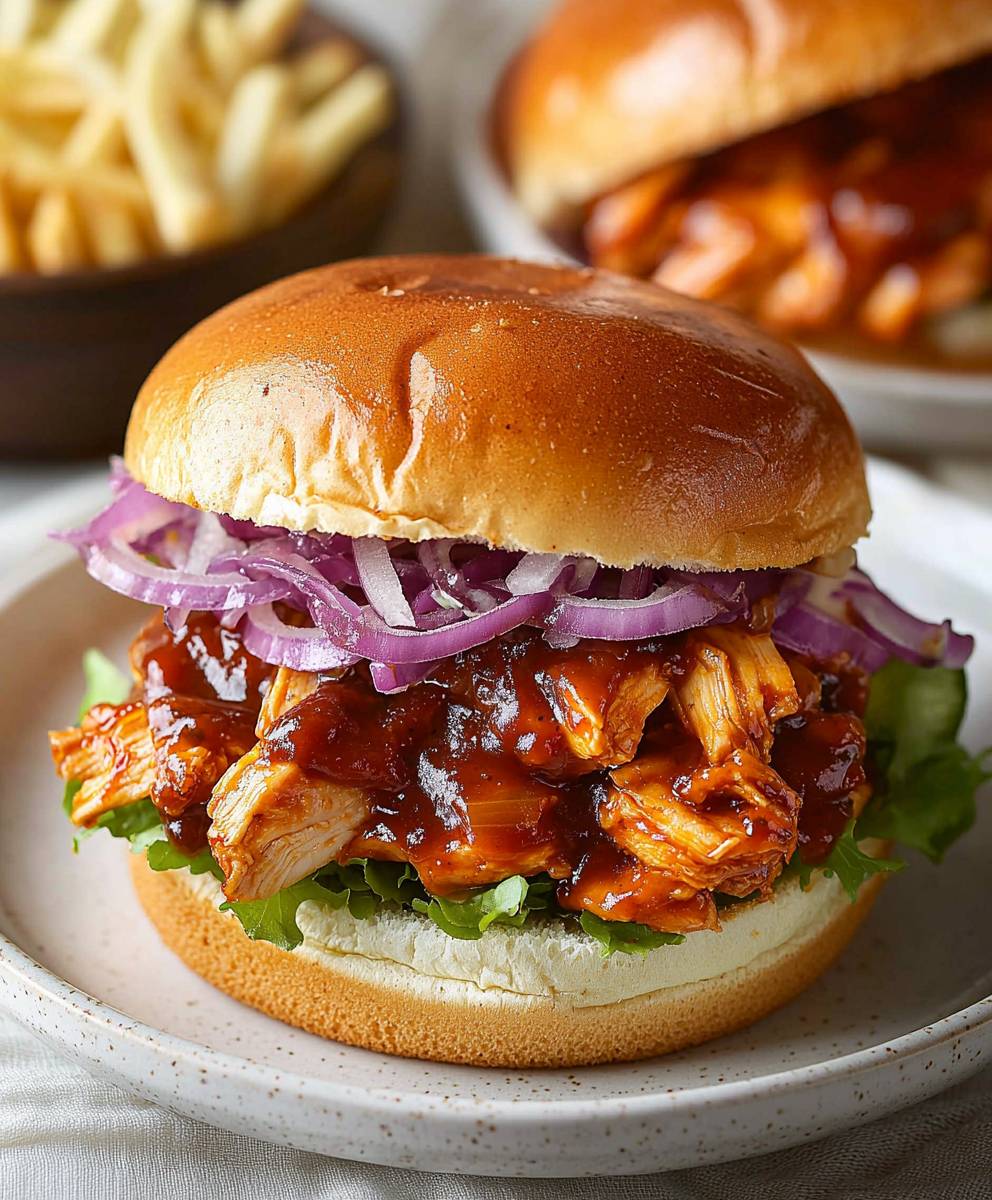 BBQ Chicken Sandwiches