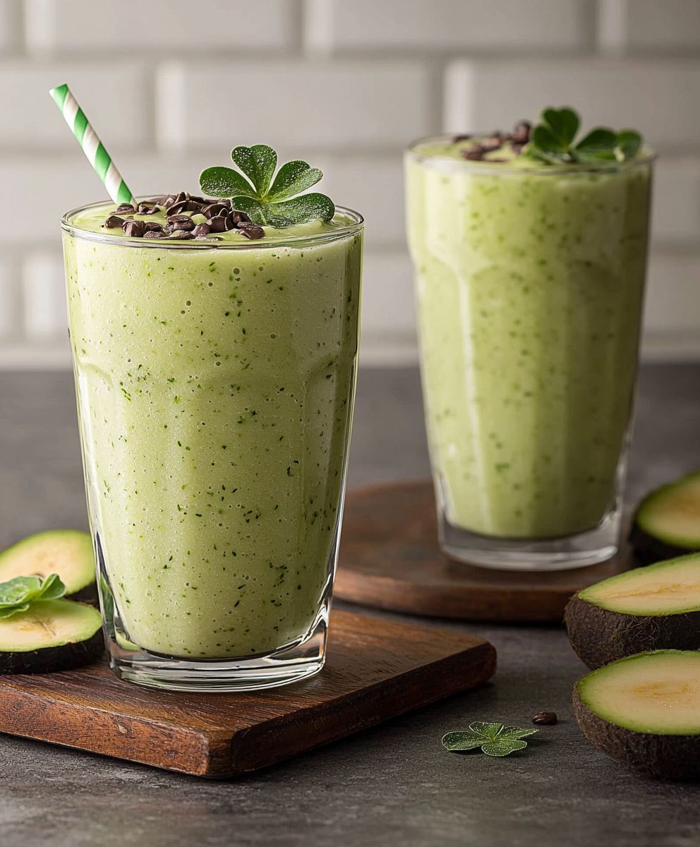 Shamrock Smoothie Drink