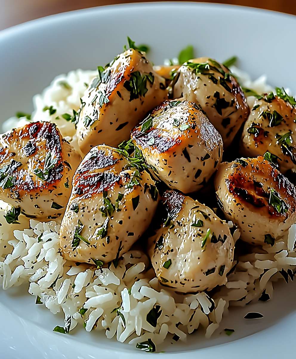 Creamy Herb Chicken Rice
