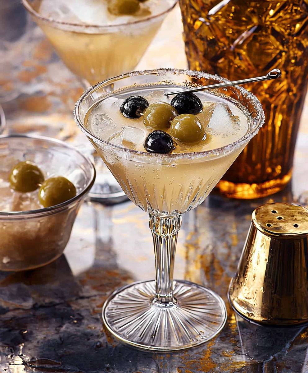 Dirty Martini Cocktail