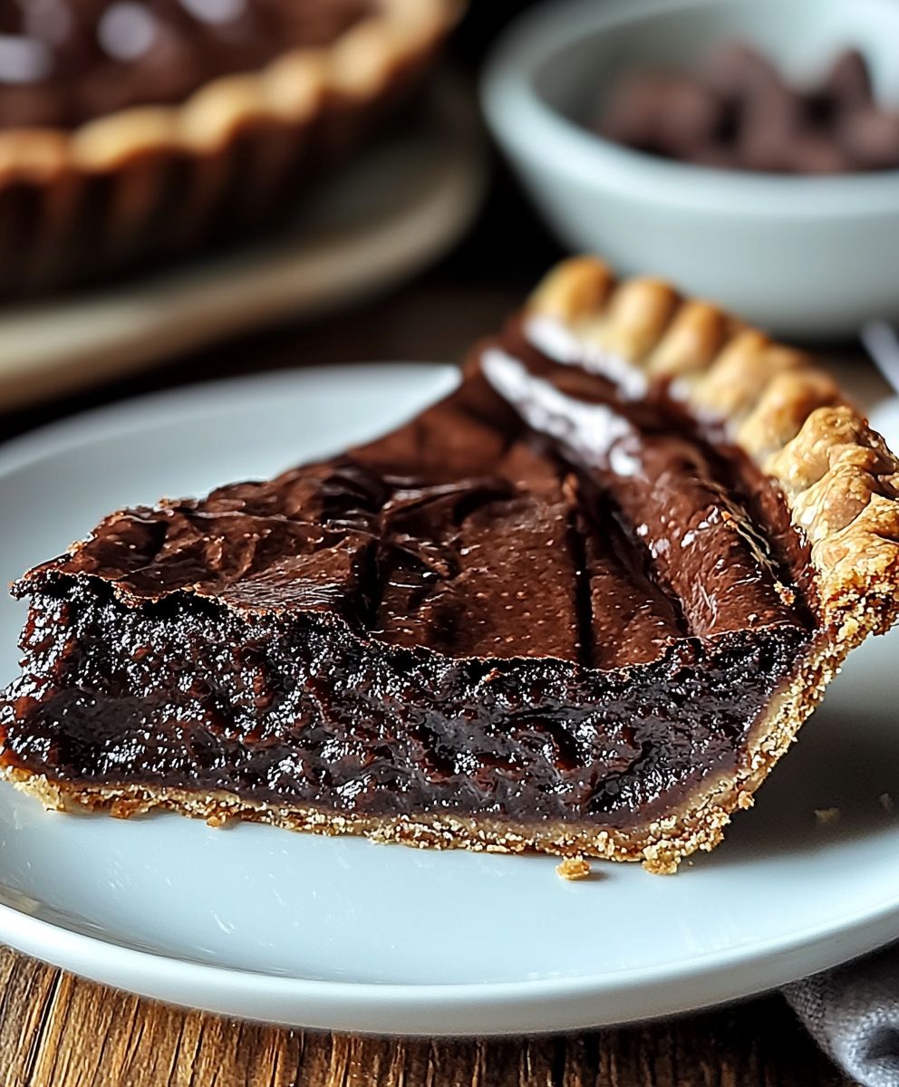 Gooey Brownie Pie