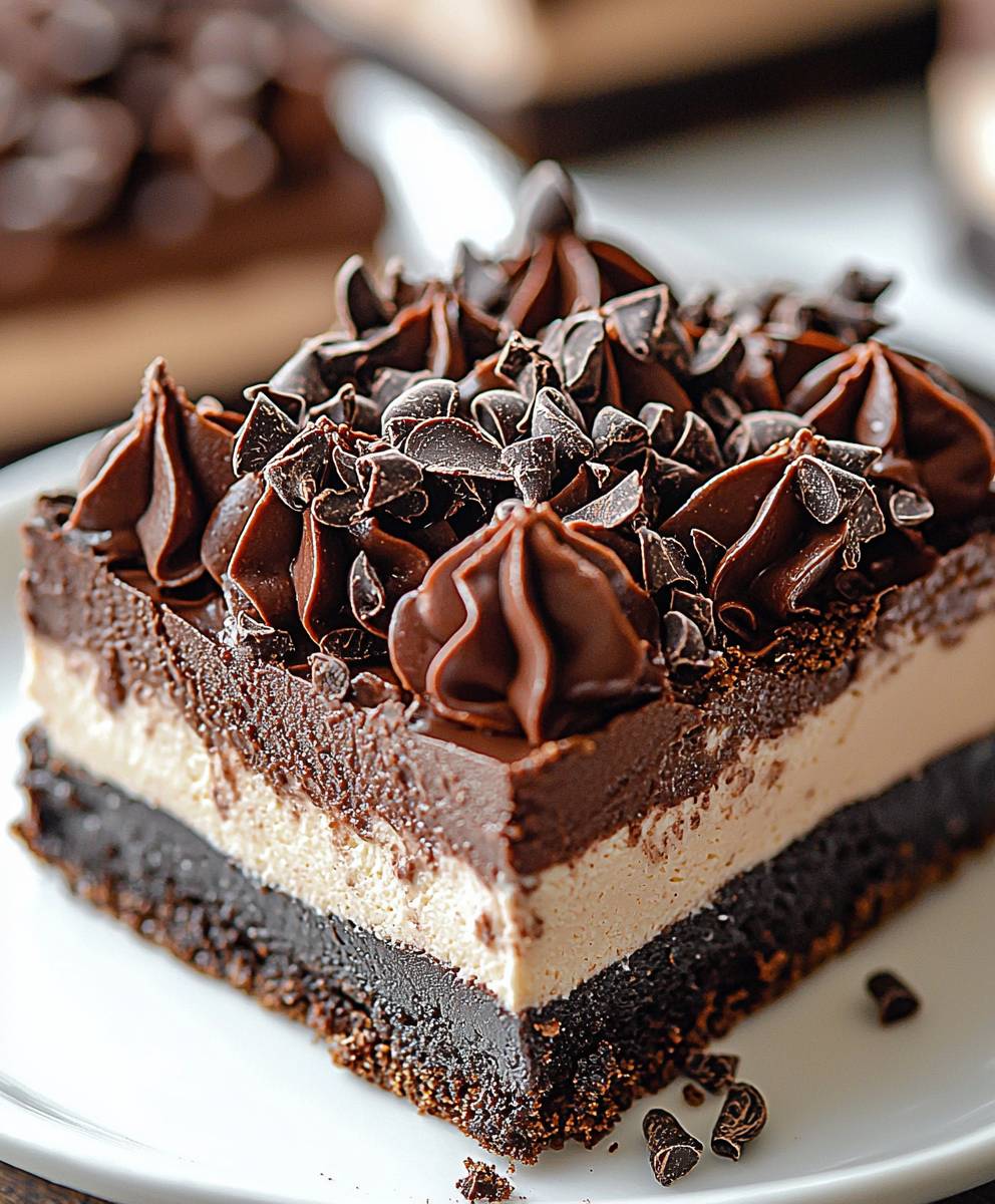 Chocolate No Bake Cheesecake