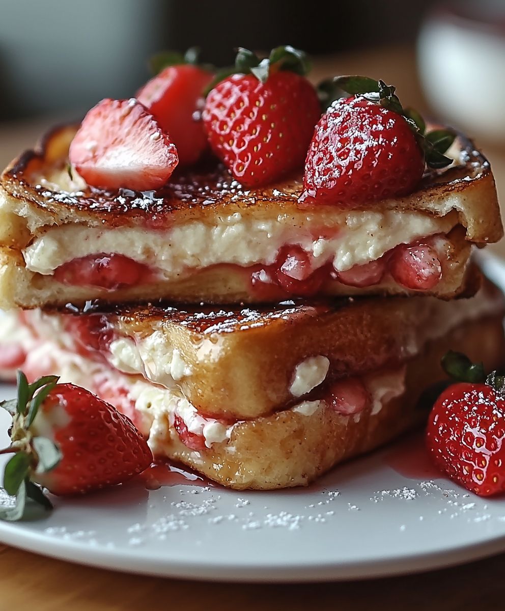 Strawberry Cheesecake French Toast