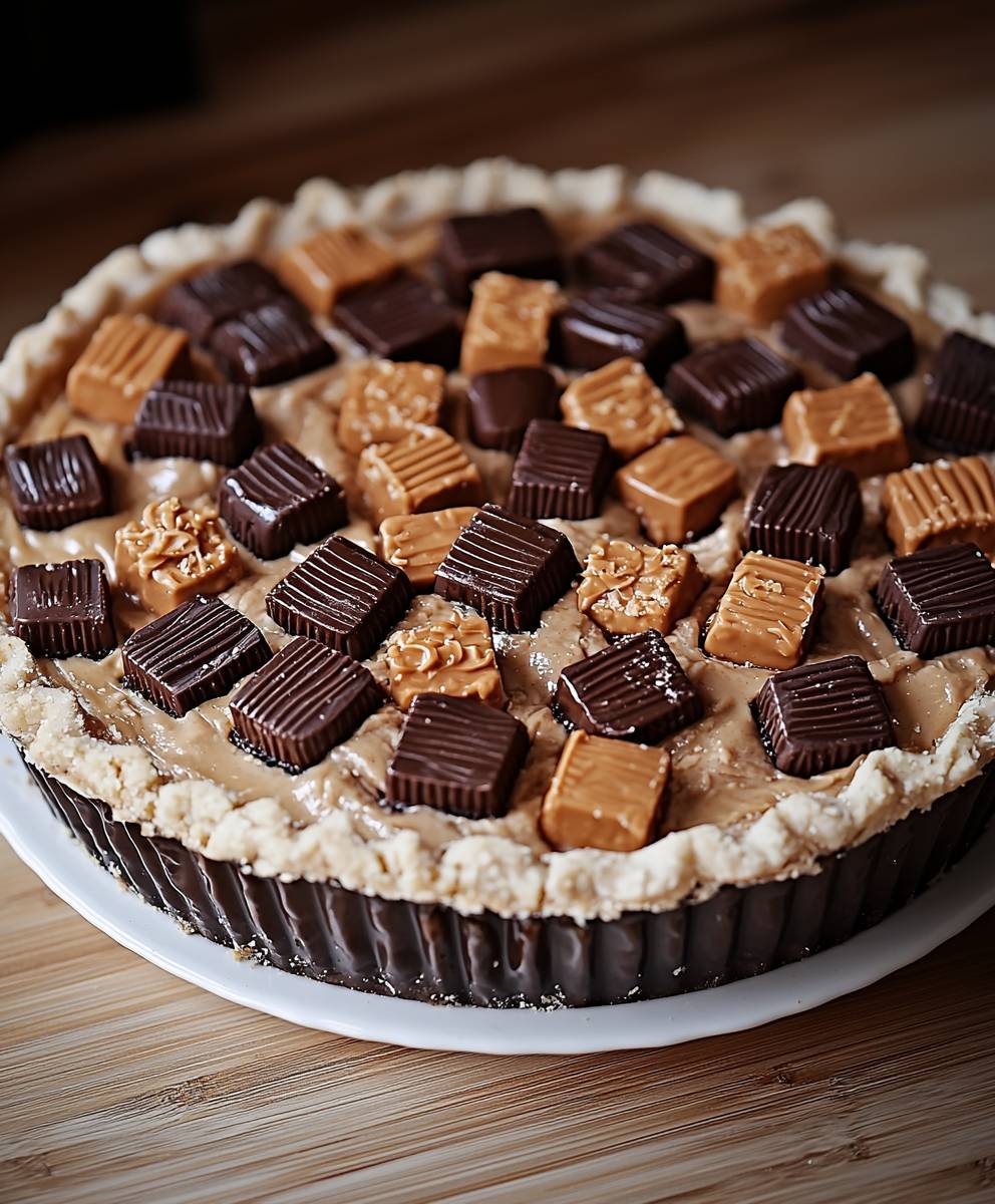 Reeses Peanut Butter Cup Pie