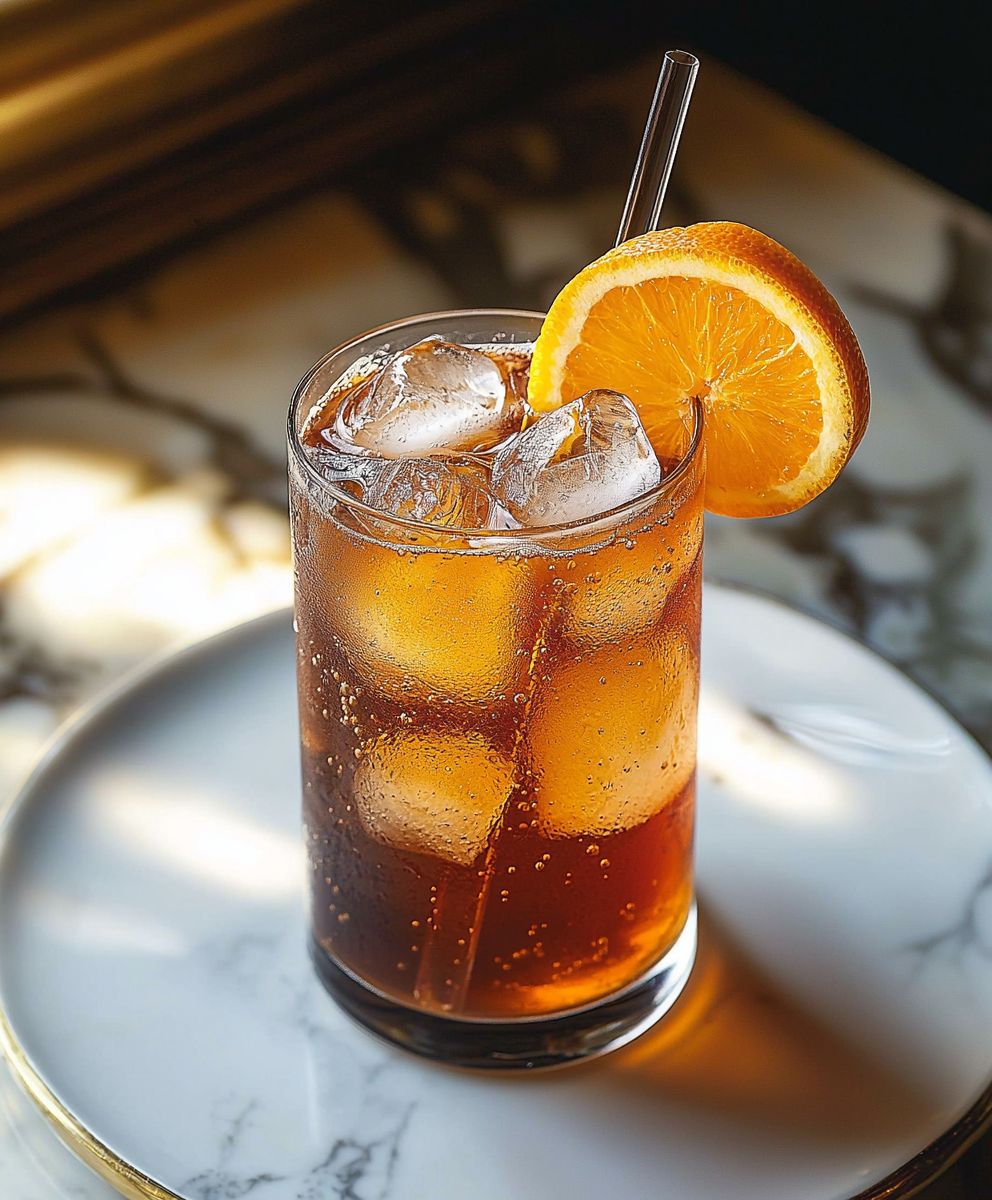 Cold Brew Orange Tonic