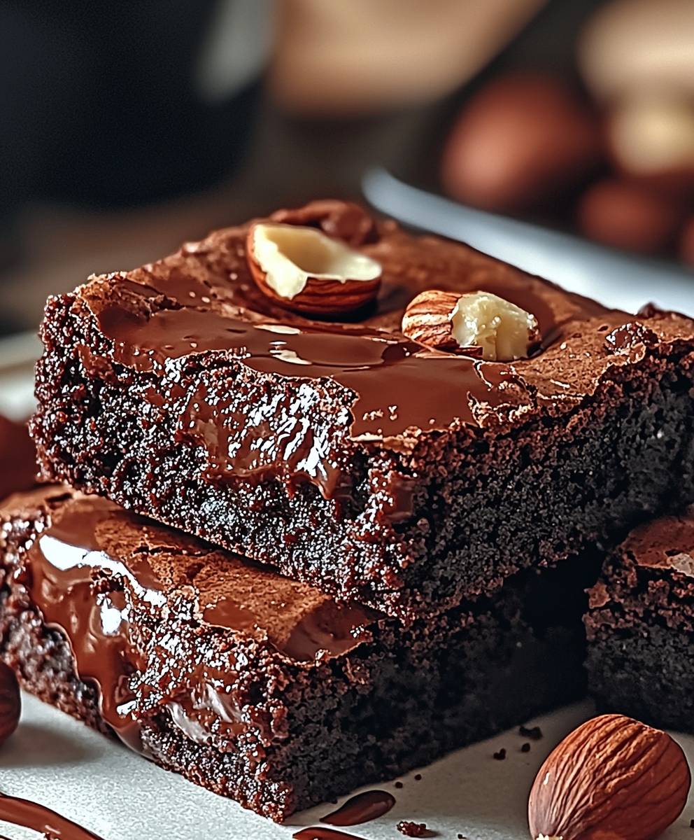 Hazelnut brownies