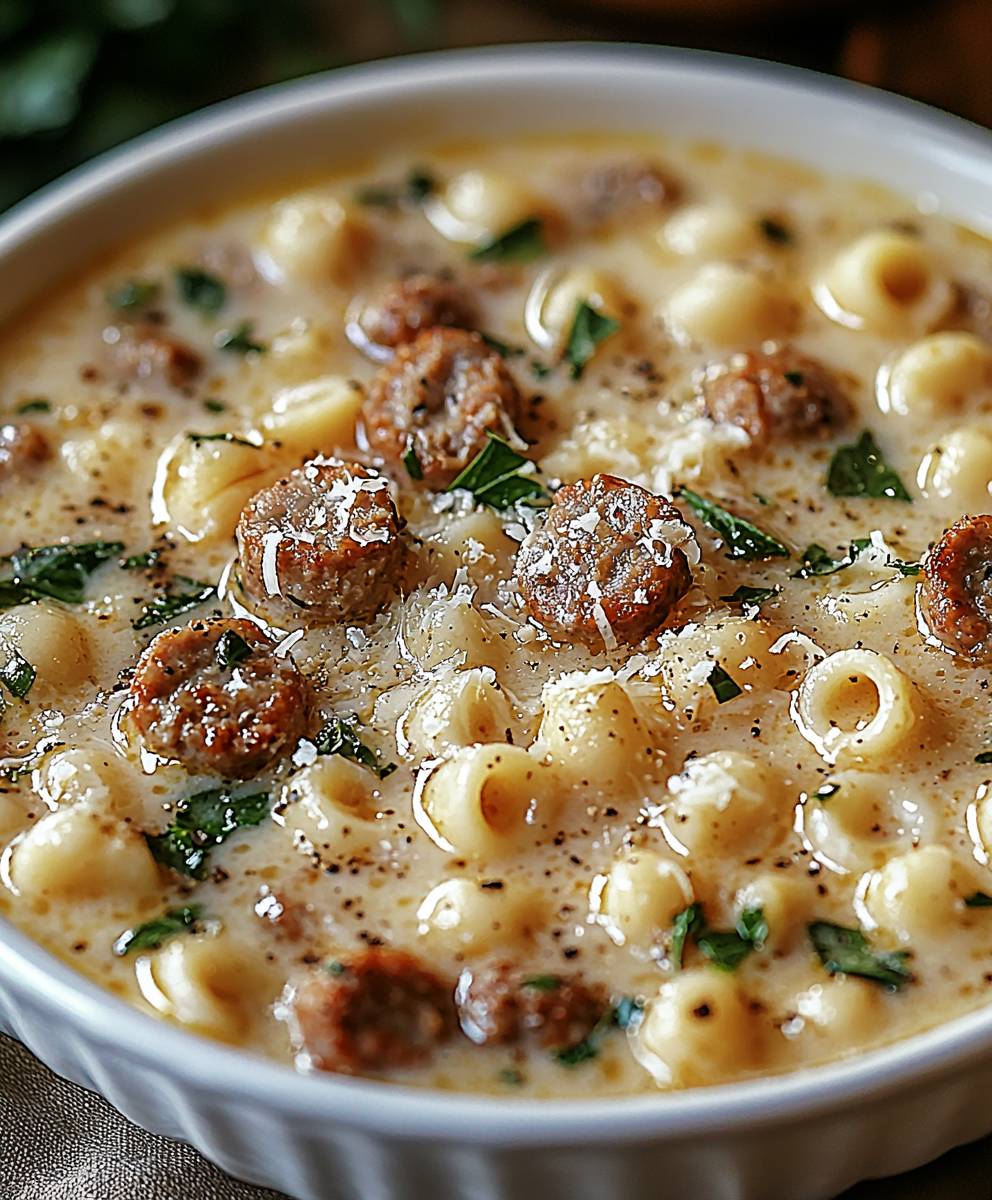 Sausage Ditalini Soup