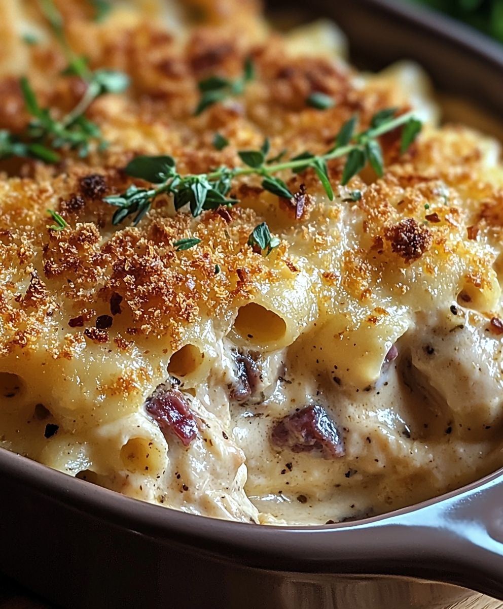 Chicken Cordon Bleu Casserole