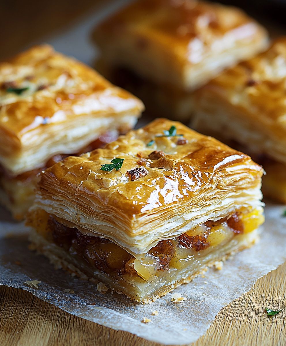Breakfast Stuffed Puff Pastry