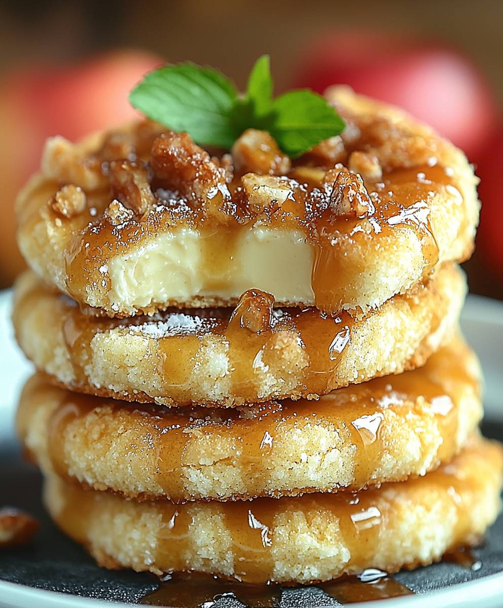 Apple pie cheesecake cookies
