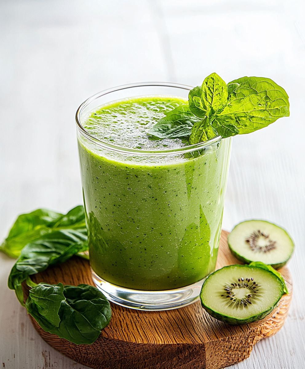 Green Kombucha Smoothie