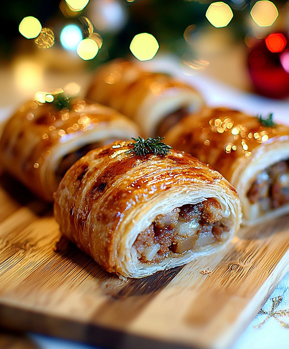Christmas Sausage Rolls